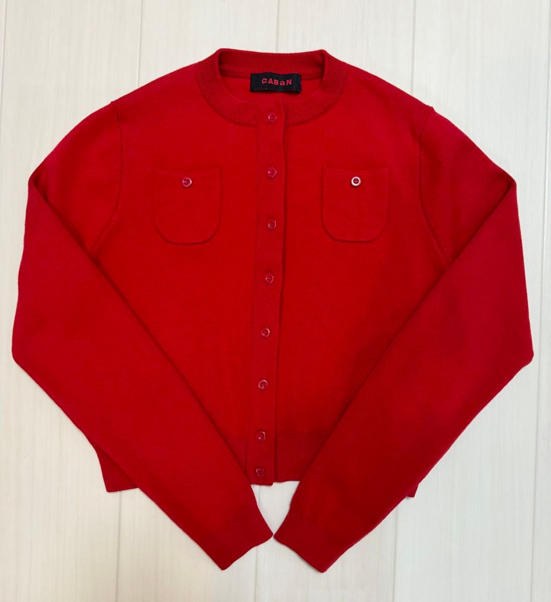 美品 CABaN キャバン コットンカシミヤ クルーネック 美品 CABaN キャバン コットンカシミヤ クルーネック