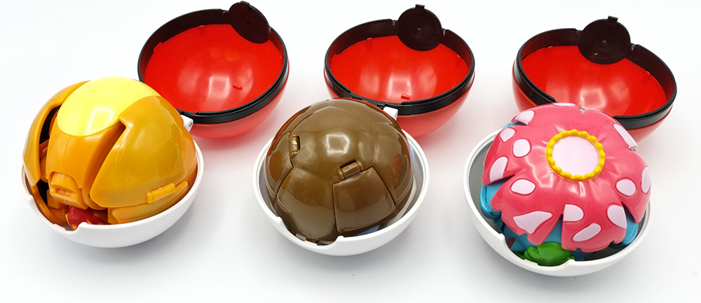 ポケモン 変形6体セット モンスターボール TF ピカチュウ ポケモン 変形6体セット モンスターボール TF ピカチュウ