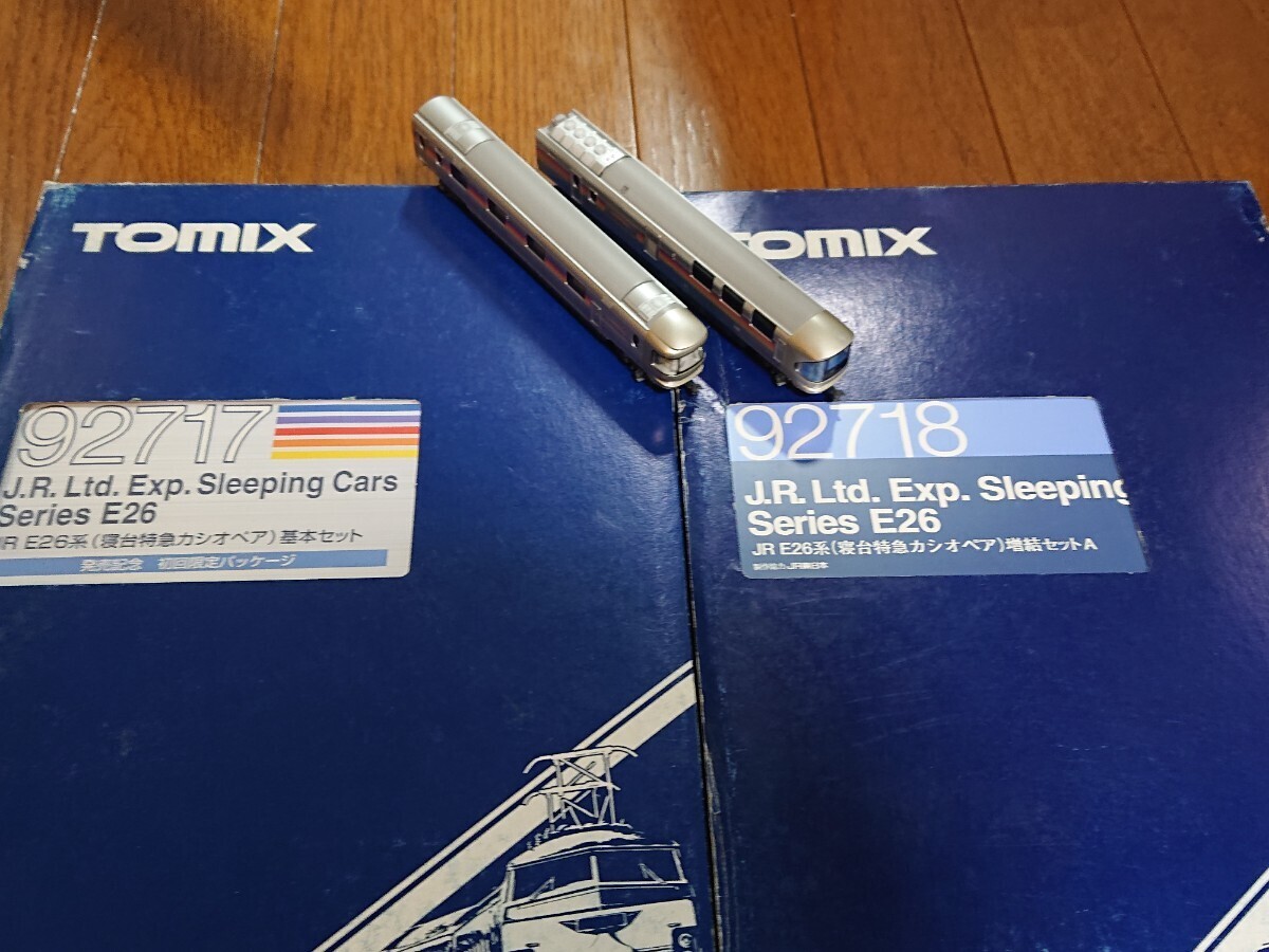 12両 初期製品】Tomix 92717 92718 92719 JR E26系 寝台特急 12両 初期製品】Tomix 92717 92718 92719 JR E26系 寝台特急