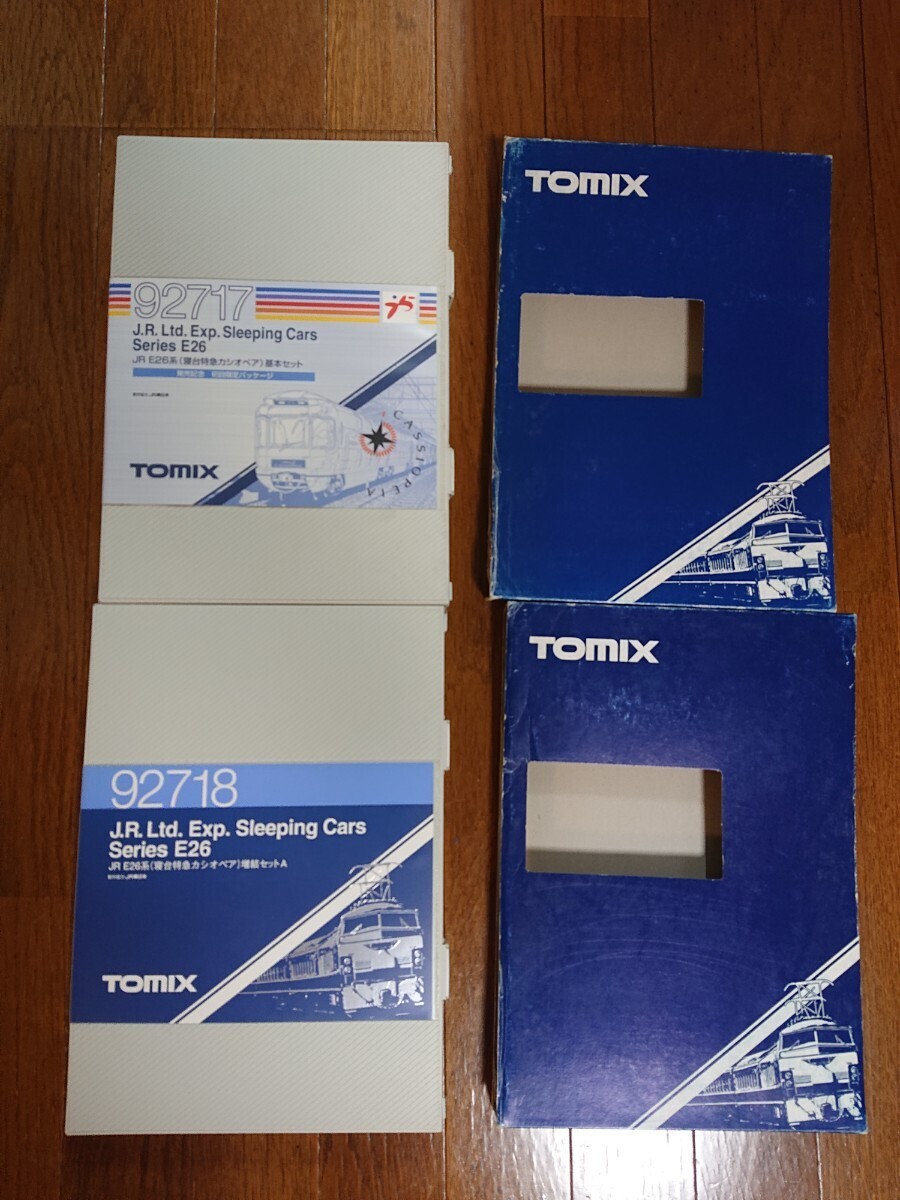12両 初期製品】Tomix 92717 92718 92719 JR E26系 寝台特急 12両 初期製品】Tomix 92717 92718 92719 JR E26系 寝台特急