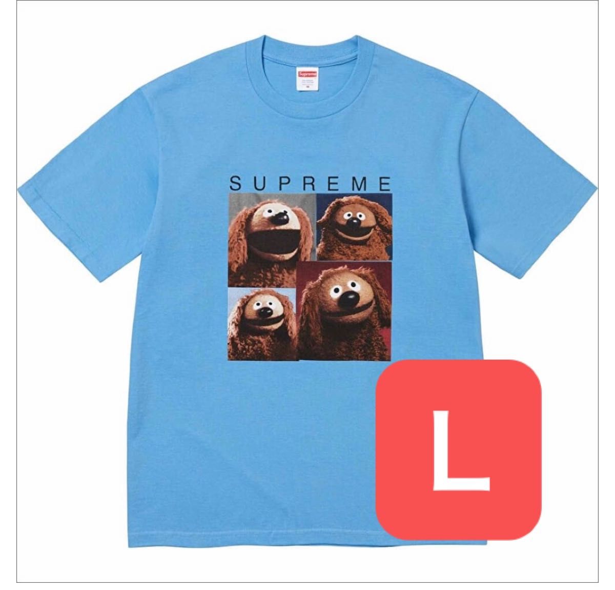 24ss Supreme × MUPPETS Rowlf Tee tシャツ L