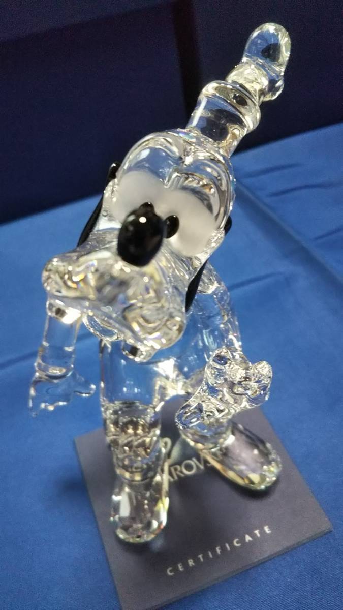 SWAROVSKI Figurine Disney Goofy ( Swarovski crystal Disney Goofy )