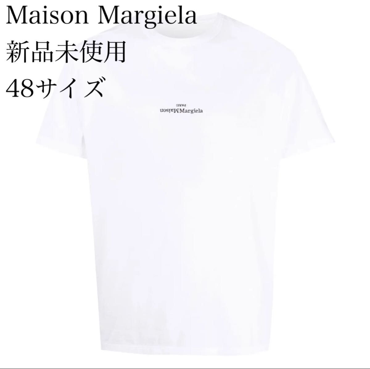 ☆送料関税込 Maison Margiela ディストーテッド 半袖 Tシャツ☆ □ Maison Margiela ディストーテッド ロゴ Tシャツ □ 半袖