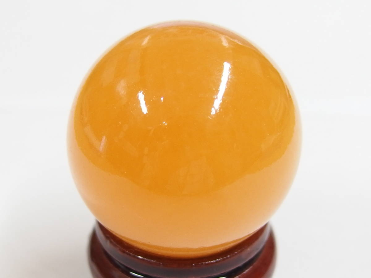 丸玉 オレンジカルサイト 2A メキシコ産　◇　PS-M-891_画像3