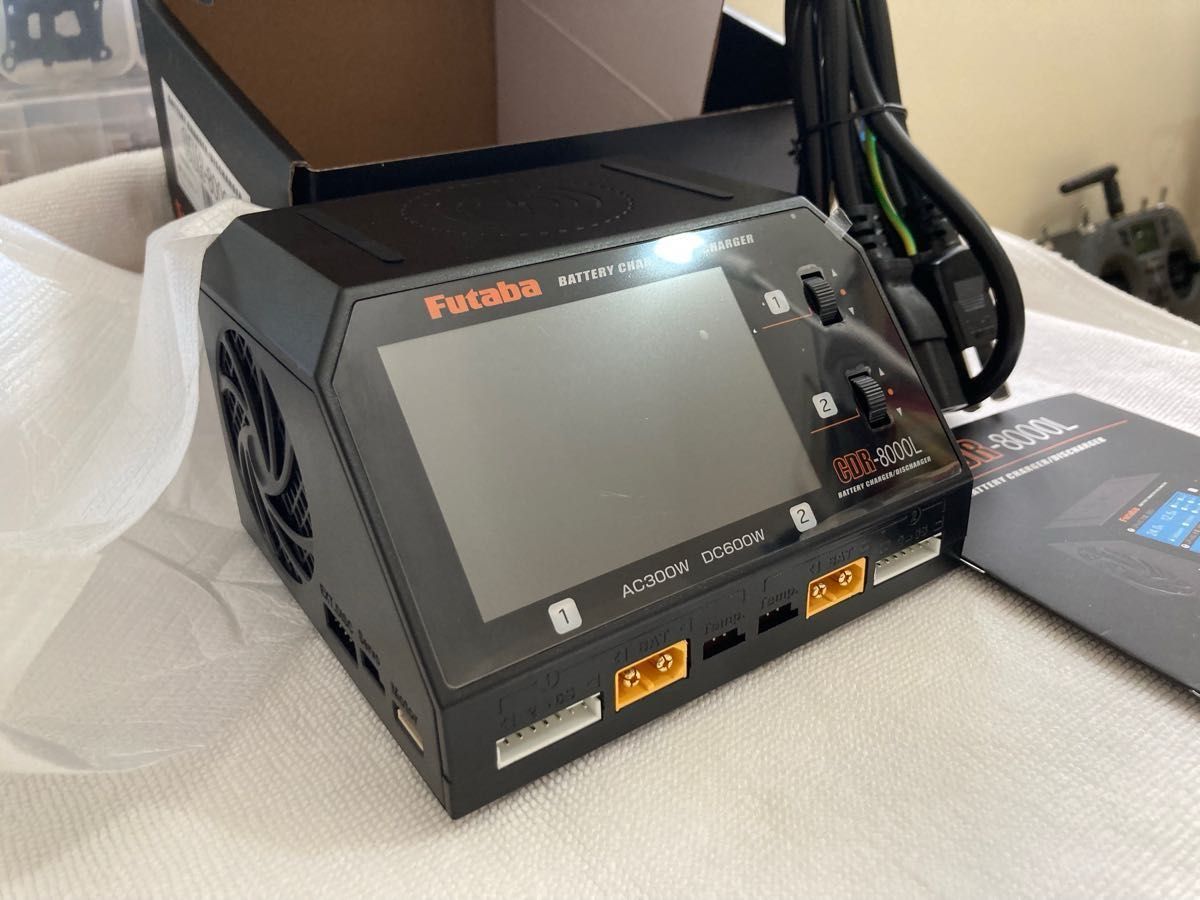 FUTABA 双葉 CDR-8000L 600W Charger 充電器一式|Yahoo!フリマ FUTABA 双葉 CDR-8000L 600W Charger 充電器一式|Yahoo!フリマ
