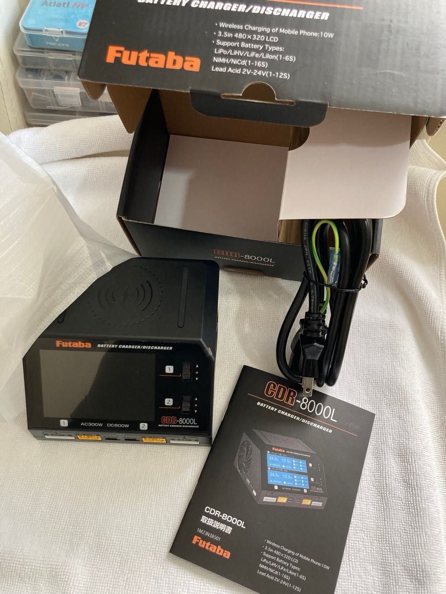 FUTABA 双葉 CDR-8000L 600W Charger 充電器一式|Yahoo!フリマ FUTABA 双葉 CDR-8000L 600W Charger 充電器一式|Yahoo!フリマ
