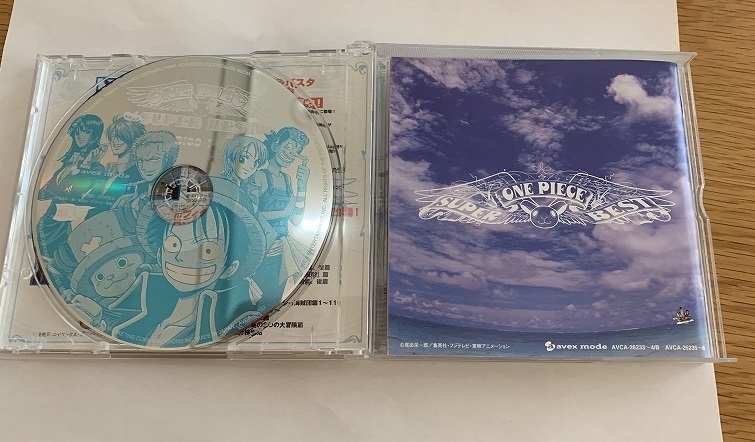 ★初回盤 CD2枚組+DVD★ ワンピース　スーパーベスト　ONE PIECE SUPER BEST_画像4
