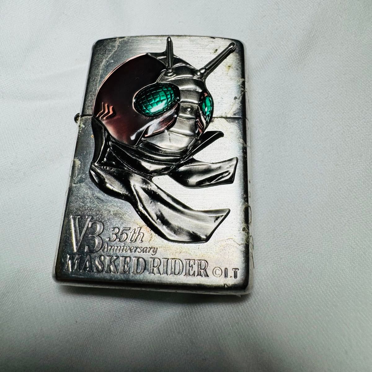 希少 仮面ライダーV3 35周年記念ZIPPO ジッポー 火花確認済み 希少 仮面ライダーV3 35周年記念ZIPPO ジッポー 火花確認済み