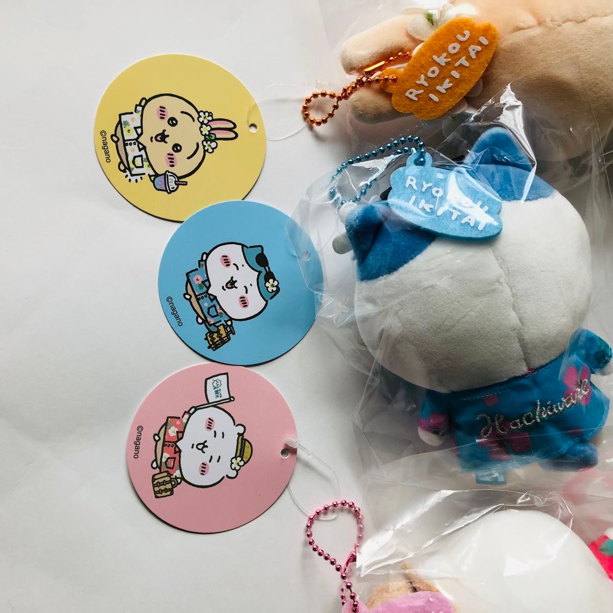旅行にいきたいぷちミニマスコット ちいかわ ハチワレ うさぎ 旅行にいきたいぷちミニマスコット ちいかわ ハチワレ うさぎ
