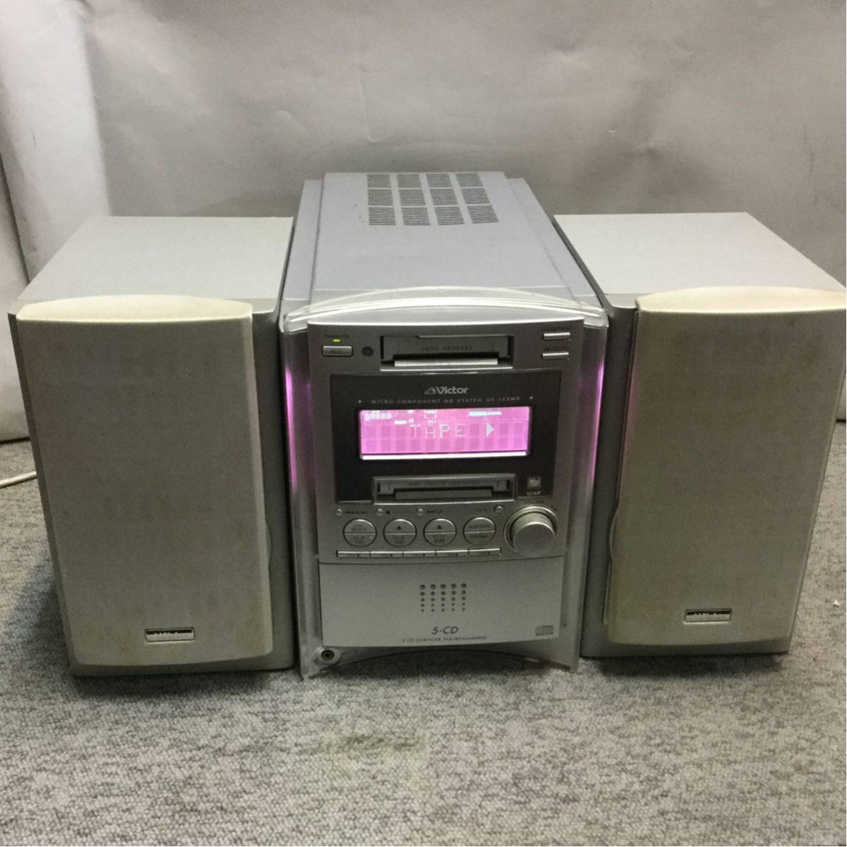 ヤフオク Victor Md Cd カセットコンポ Ca Uxj55md S ジャ ヤフオク Victor Md Cd カセットコンポ Ca Uxj55md S ジャ