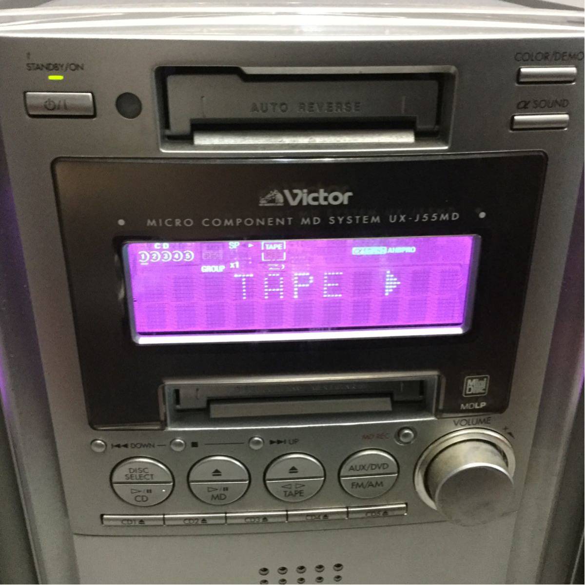 ヤフオク Victor Md Cd カセットコンポ Ca Uxj55md S ジャ ヤフオク Victor Md Cd カセットコンポ Ca Uxj55md S ジャ