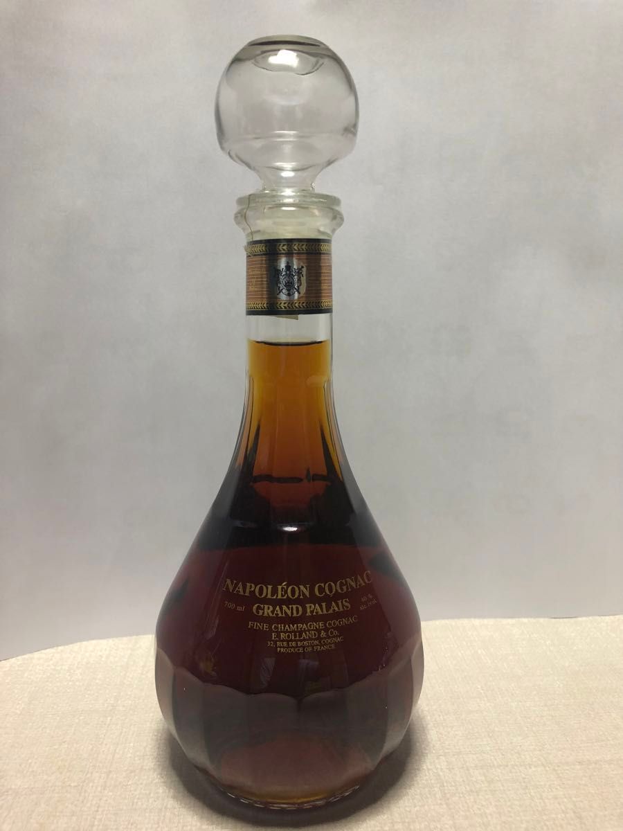 未開封】GRAND PALAIS NAPOEON COGNAC 古酒 コニャック 未開封】GRAND PALAIS NAPOEON COGNAC 古酒 コニャック