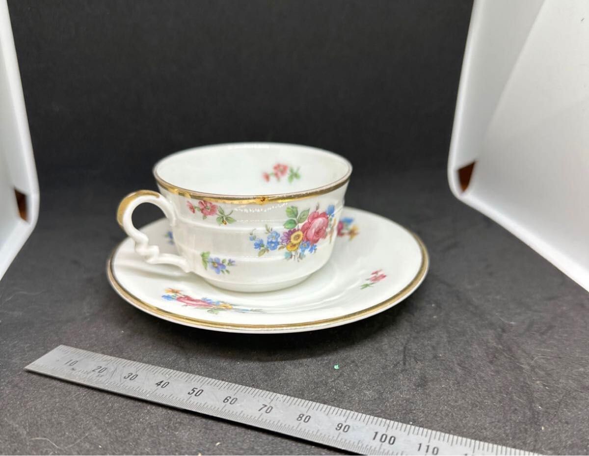 カップ ソーサー ティーカップ 金彩 花柄 ローゼンタール カップ ソーサー ティーカップ 金彩 花柄 ローゼンタール