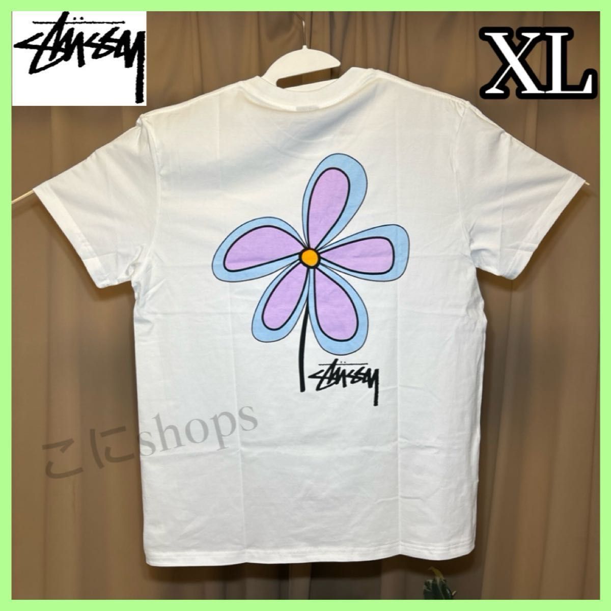 STUSSY ステューシー フラワー Tシャツ XL ホワイト 白|Yahoo STUSSY ステューシー フラワー Tシャツ XL ホワイト 白|Yahoo