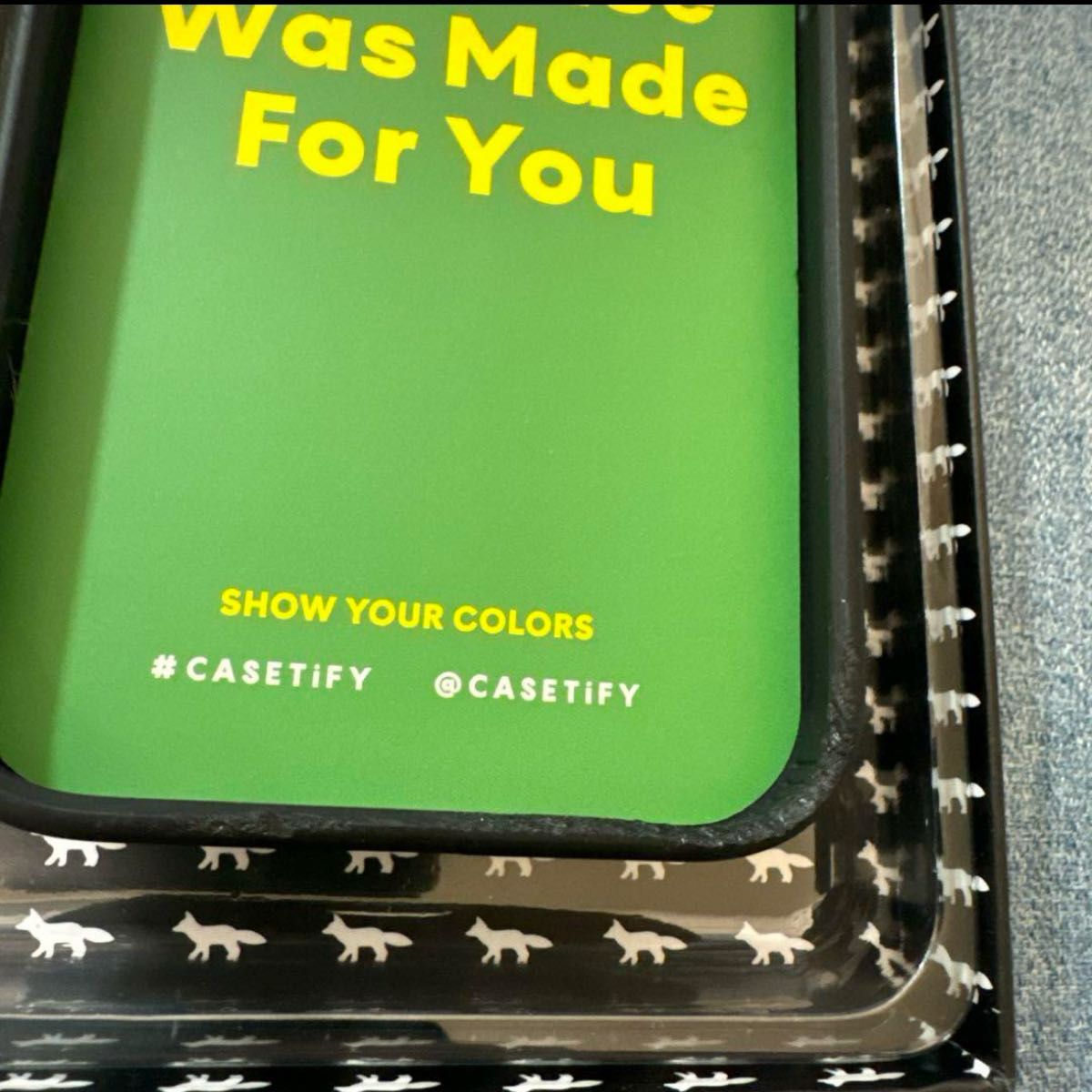 CASETiFY ケースティファイ メゾンキツネ|Yahoo!フリマ(旧 CASETiFY ケースティファイ メゾンキツネ|Yahoo!フリマ(旧
