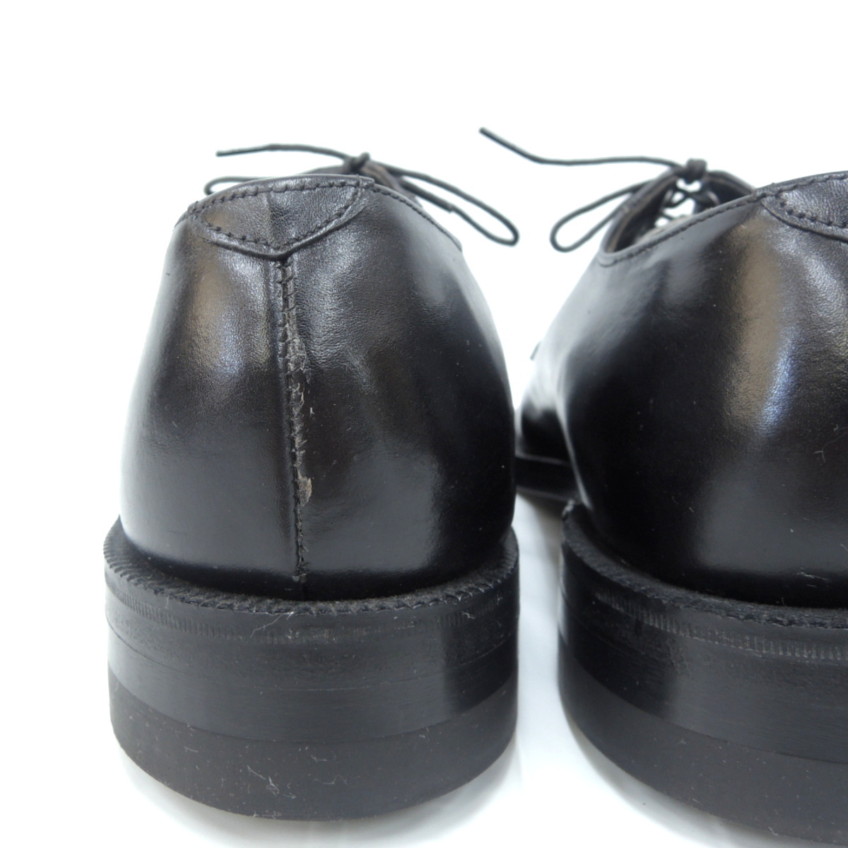 * free shipping * dead stock Vintage Mchalemakhe il strut chip leather dress shoes leather shoes Canada made black Work 