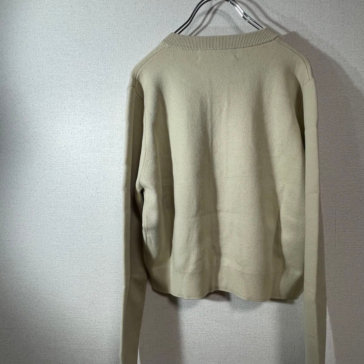 新品 CABaN コットンカシミヤ クルーネックカーディガン XS 新品 CABaN コットンカシミヤ クルーネックカーディガン XS