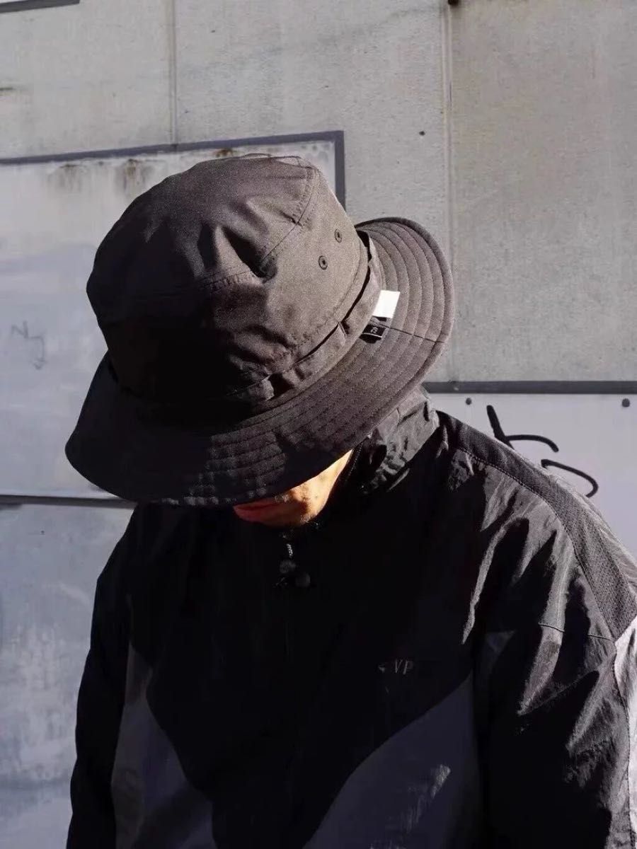 新品未使用 DAIWA PIER39 GORE-TEX JUNGLE HAT ハット ブラック 新品未使用 DAIWA PIER39 GORE-TEX JUNGLE HAT ハット ブラック