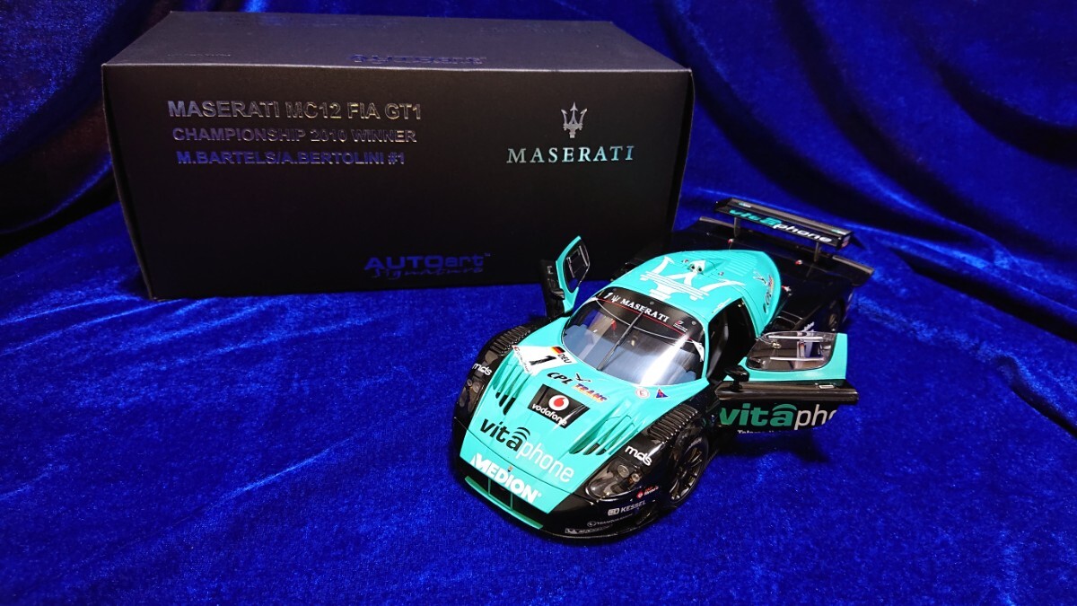 Yahoo!オークション - 1/18 Maserati MC12 FIA GT1 CHAMPIONSHIP Yahoo!オークション - 1/18 Maserati MC12 FIA GT1 CHAMPIONSHIP