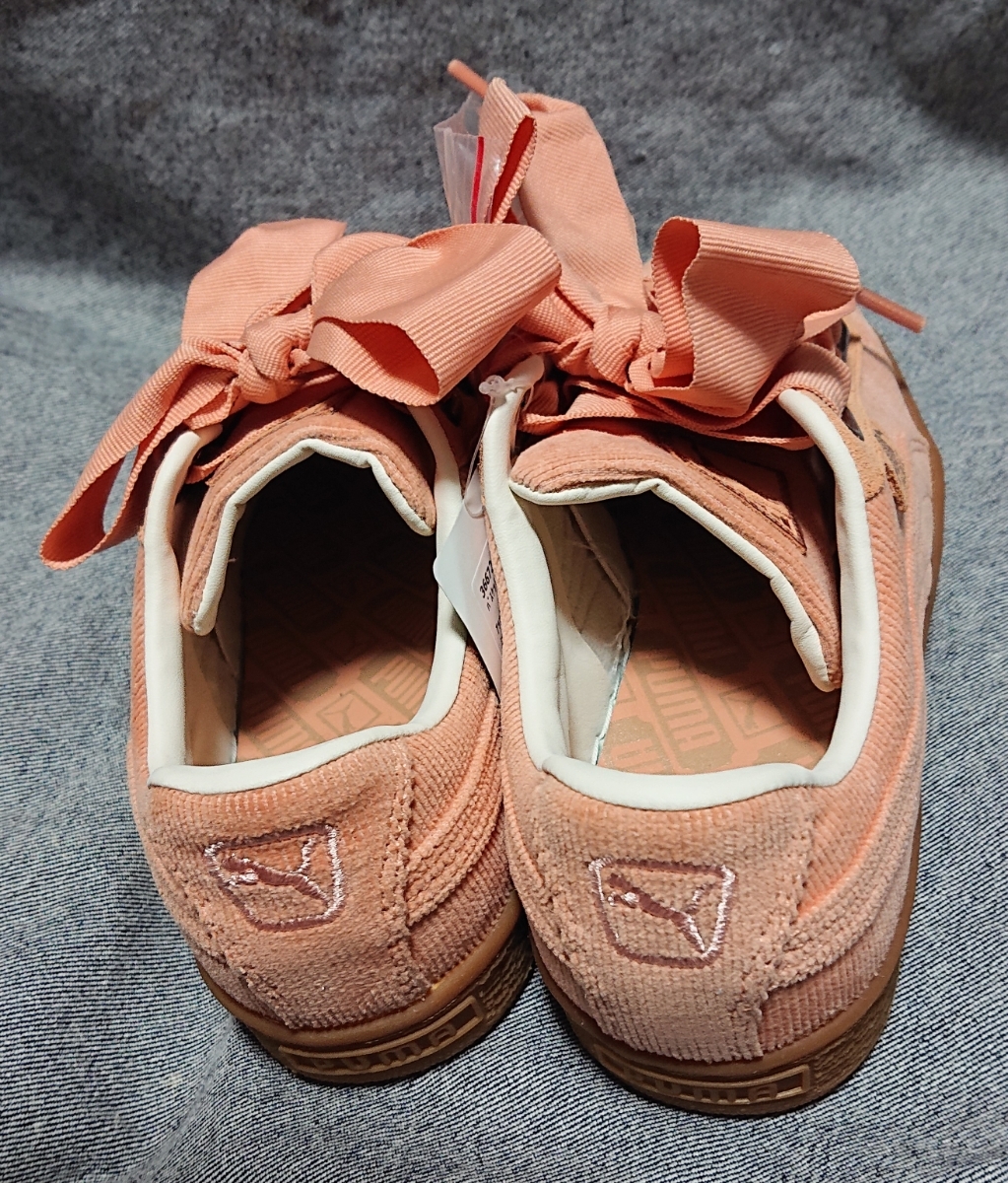  не использовался PUMA Puma BASKET HEART CORDUROY WNS 366729 01 22.5