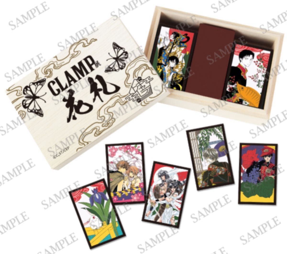CLAMP展 特製 花札 公式 グッズ 大石天狗堂 東京BABYLON カード CLAMP展 特製 花札 公式 グッズ 大石天狗堂 東京BABYLON カード