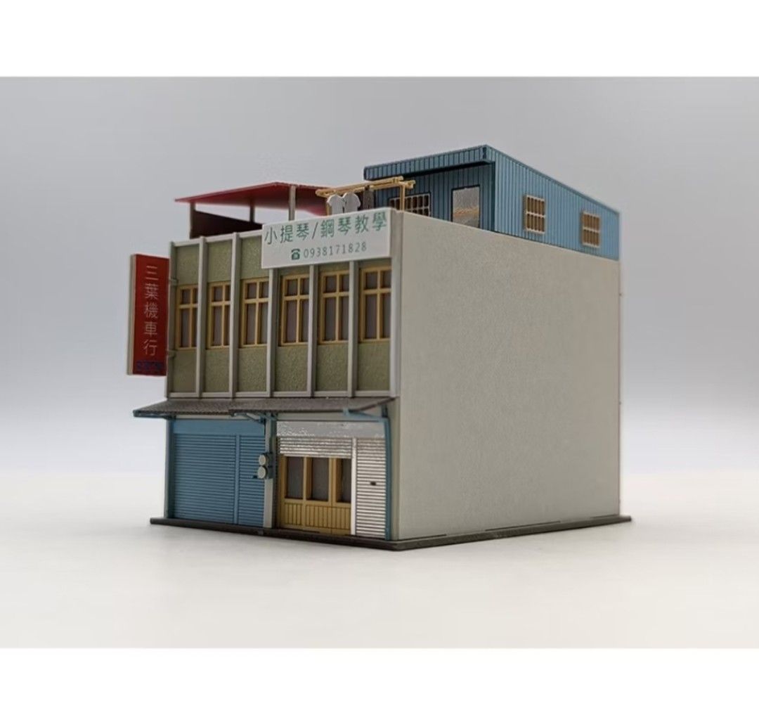 台湾 建築 紙模型 ペーパークラフト 1/150 Nゲージサイズ ビル 台湾 建築 紙模型 ペーパークラフト 1/150 Nゲージサイズ ビル