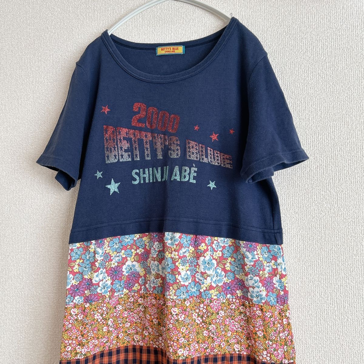 ベティーズブルー BETTY'S BLUE レア パッチワーク スカート ベティーズブルー BETTY'S BLUE レア パッチワーク スカート