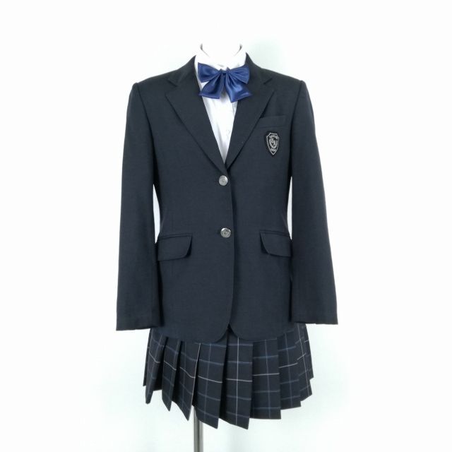 1円 ブレザー ミニスカート リボン 上下4点セット 155A 富士 1円 ブレザー ミニスカート リボン 上下4点セット 155A 富士