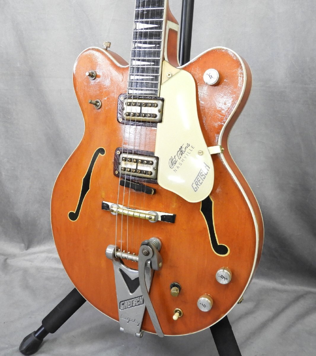 THE CHET ATKINS Gretsch フルアコ 自作ギター Yahoo!オークション - GRETSCH グレッチ Chet Atkins Nashville
