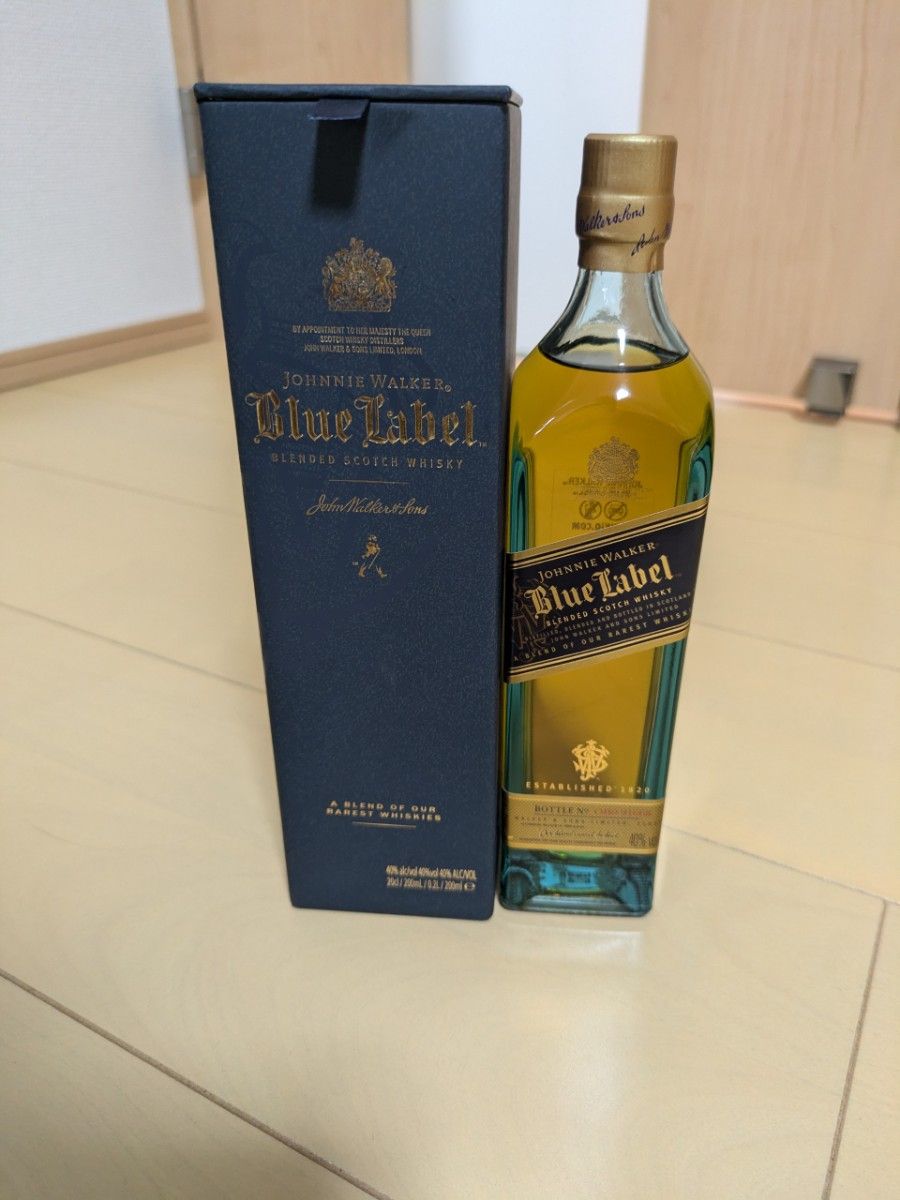 ジョニーウォーカーブルーラベル 200ml 箱付き未開封 1本|Yahoo ジョニーウォーカーブルーラベル 200ml 箱付き未開封 1本|Yahoo