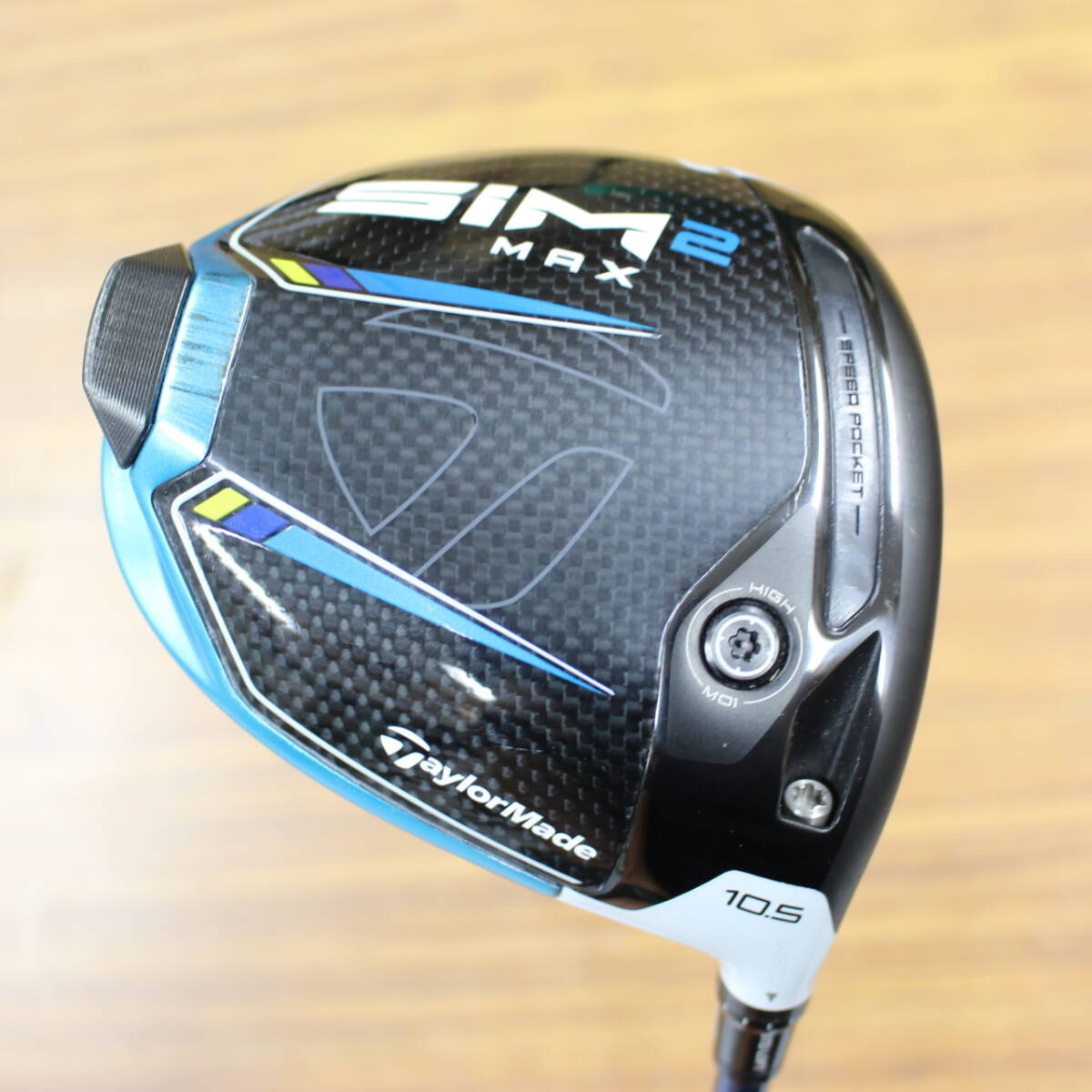 ★【中古】TaylorMade テーラーメイド SIM2 MAX ドライバー 10.5 TENSEI BLUE TM50 S 日本正規品 定価83，600- メンズ