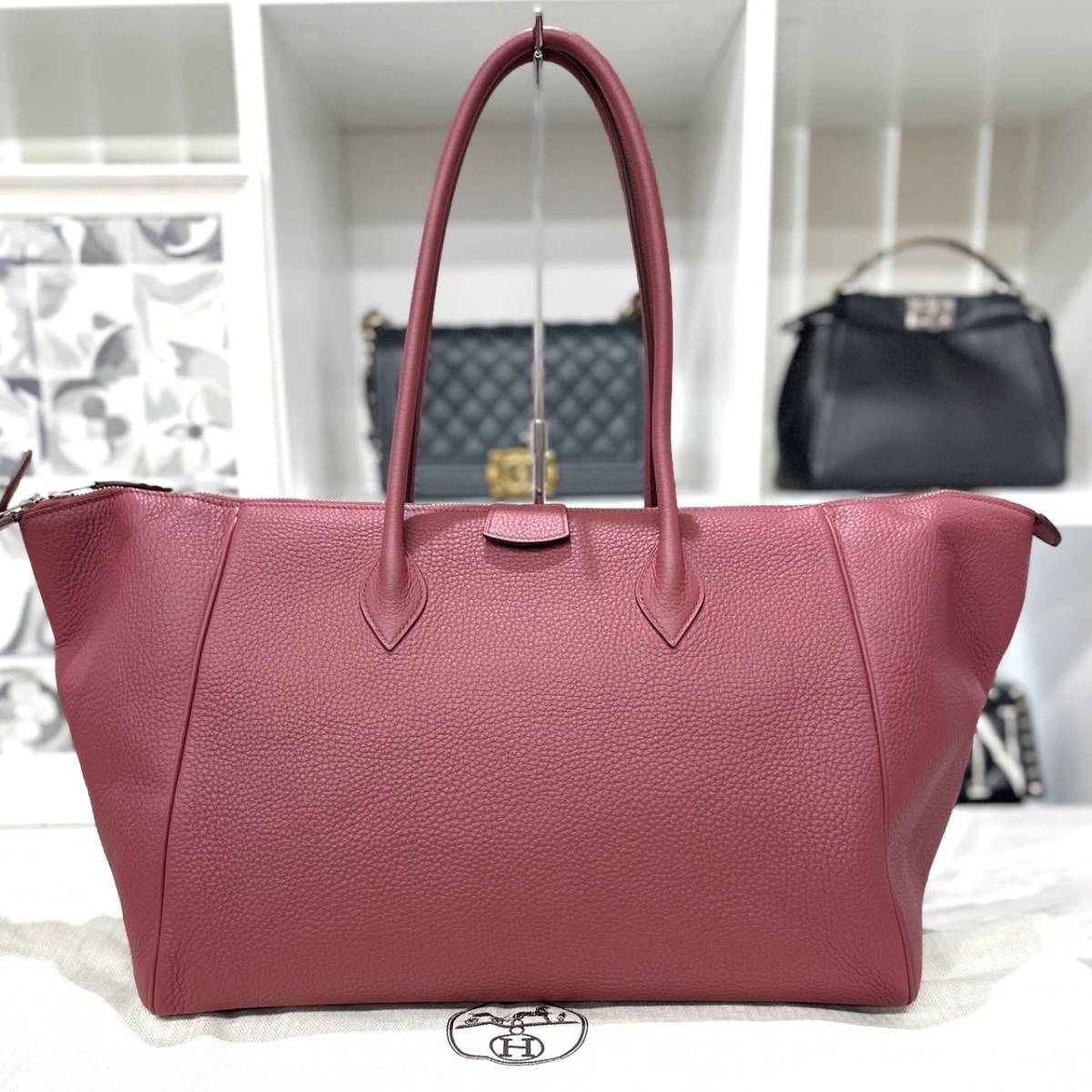 Yahoo!オークション - エルメス パリボンベイ40 トリヨン Yahoo!オークション - エルメス パリボンベイ40 トリヨン