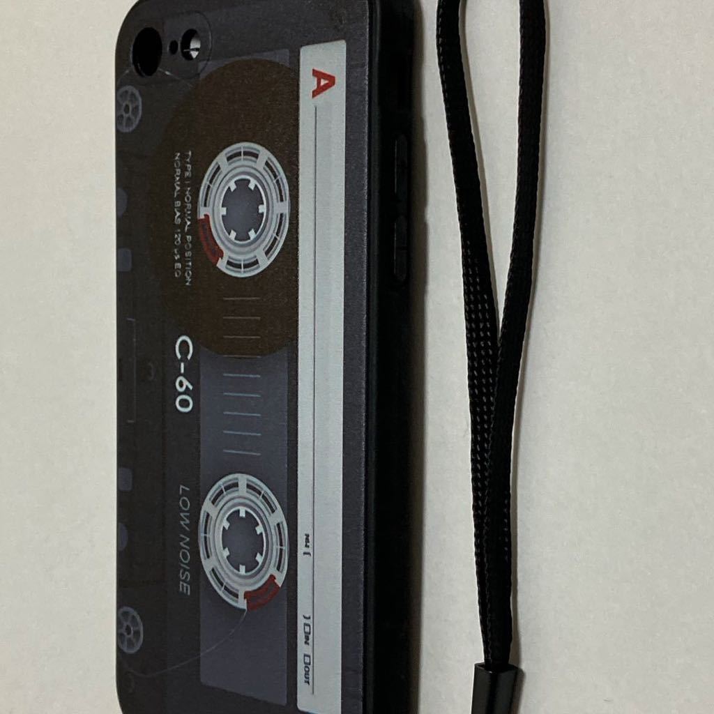 おもしろiphoneケース 7/8/SE2.3用 カセットテープ風 レトロ おもしろiphoneケース 7/8/SE2.3用 カセットテープ風 レトロ