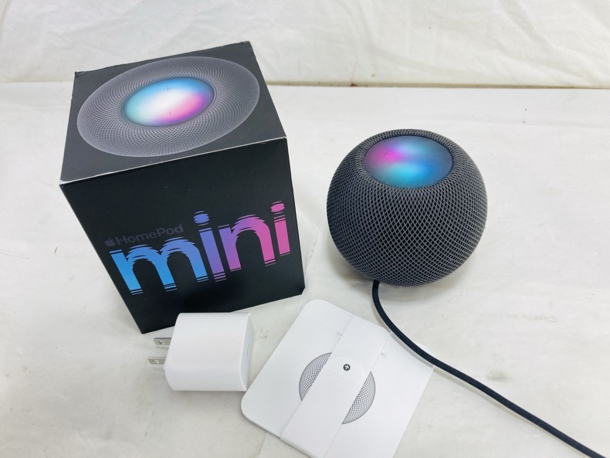 Apple HomePod mini スペースグレイ A2374 - スピーカー Apple HomePod mini スペースグレイ A2374 - スピーカー