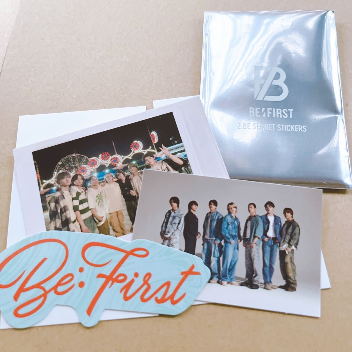 BE FIRST 2 BE シークレットステッカー 3枚セット ビー BE FIRST 2 BE シークレットステッカー 3枚セット ビー