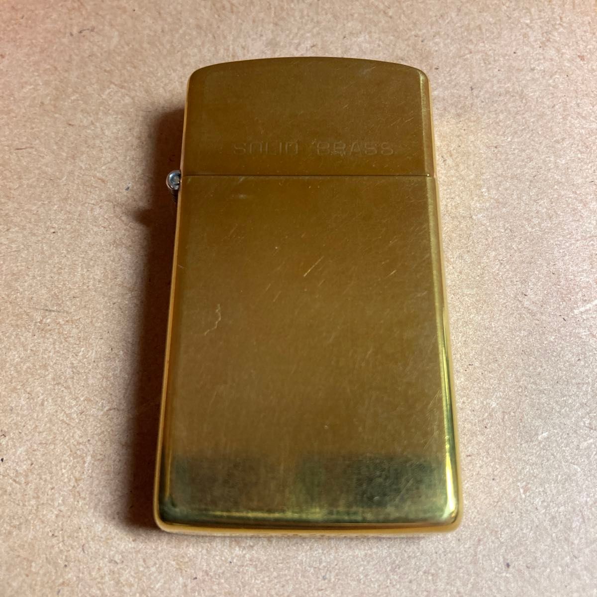 ZIPPO ジッポー SOLID BRASS ソリッドブラス slim スリム ダブル ZIPPO ジッポー SOLID BRASS ソリッドブラス slim スリム ダブル