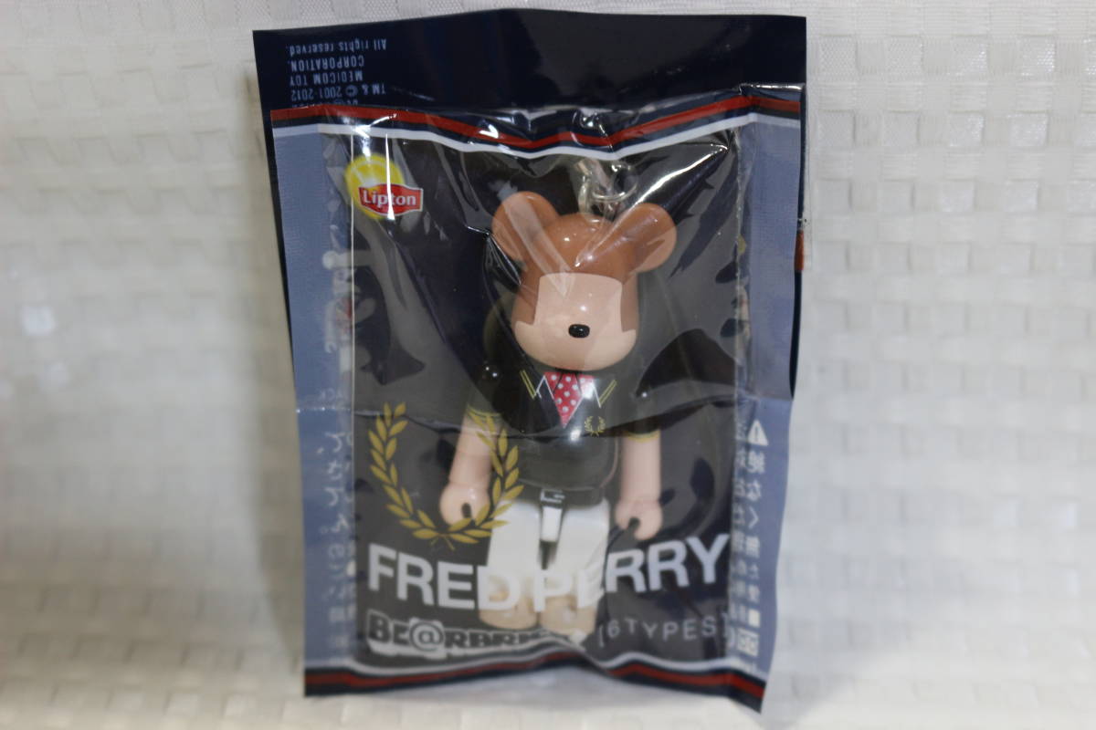 断捨離『FREDPERRY BE@RBRICK / フレッドペリー ベアブリック』Lipton リプトン オリジナルストラップ MODS_画像1