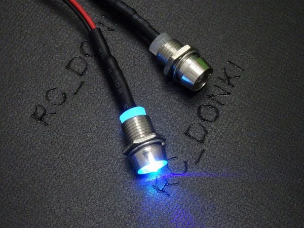 1/10 RCカー用 LEDライト　10# LEDライトユニット　2灯　全長72CM （ムービーあり）_画像4