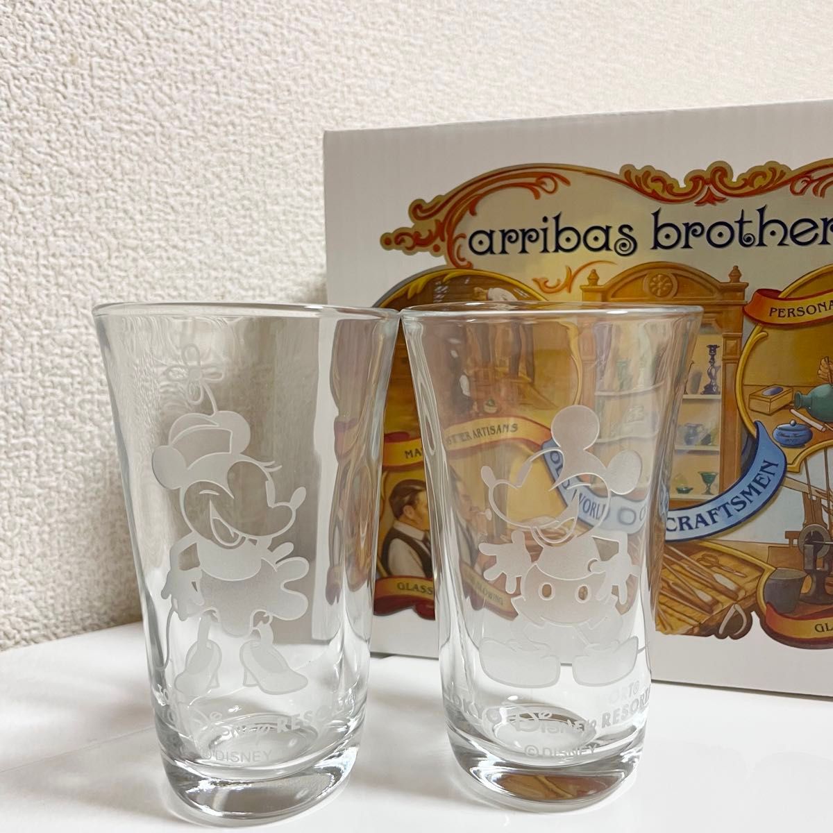 大西賢製販 コップ 360ml ディズニー Disney ガラス （ グラス
