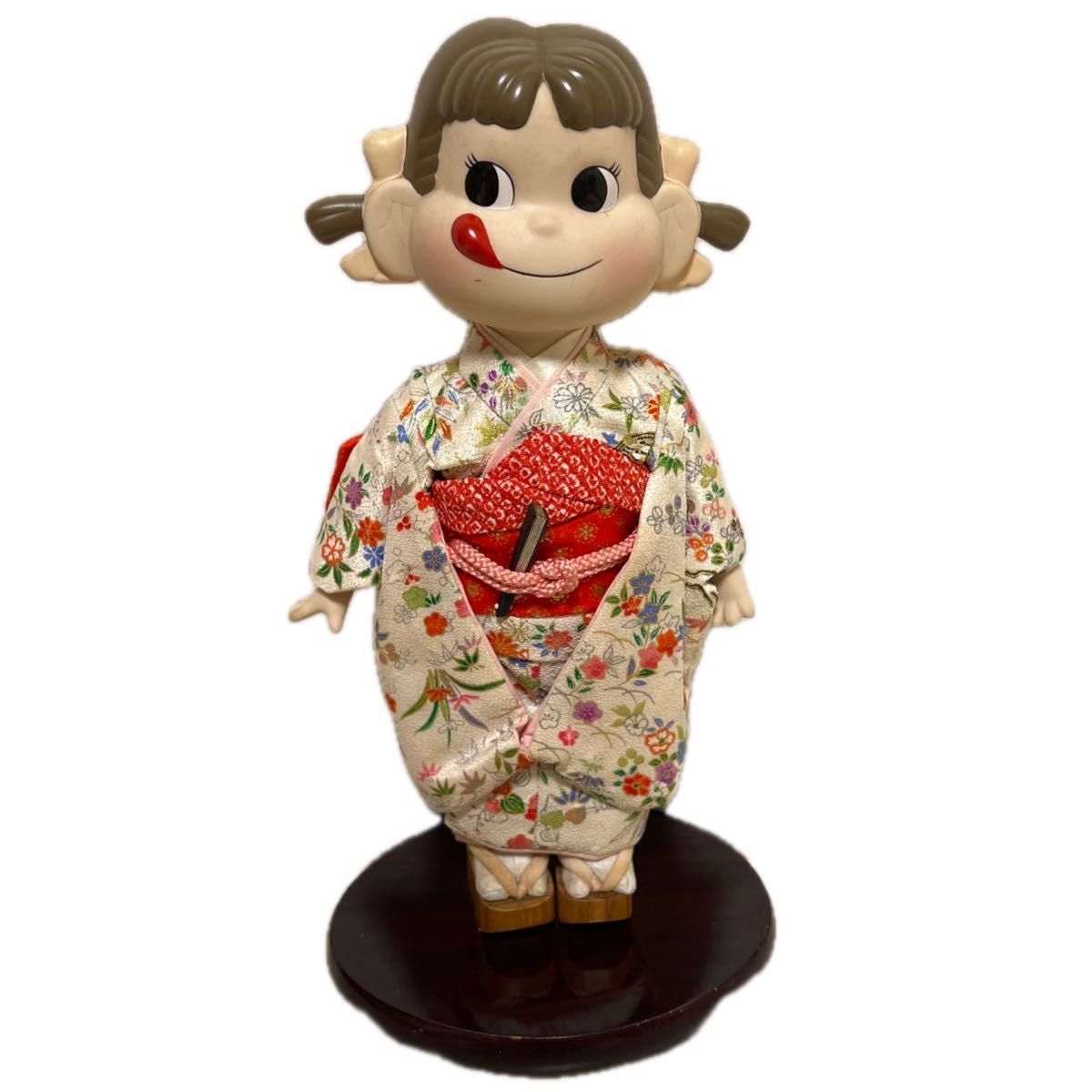 ペコちゃん 不二家 着物 FUJIYA 晴れ着 人形 50周年記念 非売品 ペコちゃん 不二家 着物 FUJIYA 晴れ着 人形 50周年記念 非売品