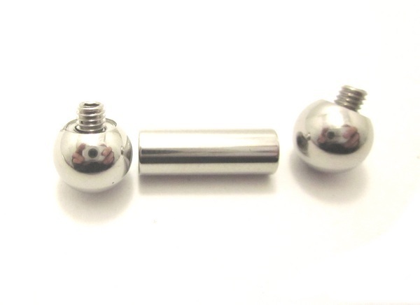  half-price 316 surgical stainless steel * barbell 4G internal ear ... scratch attaching ... no smoothly installation is possible 1 rank on. commodity 240608