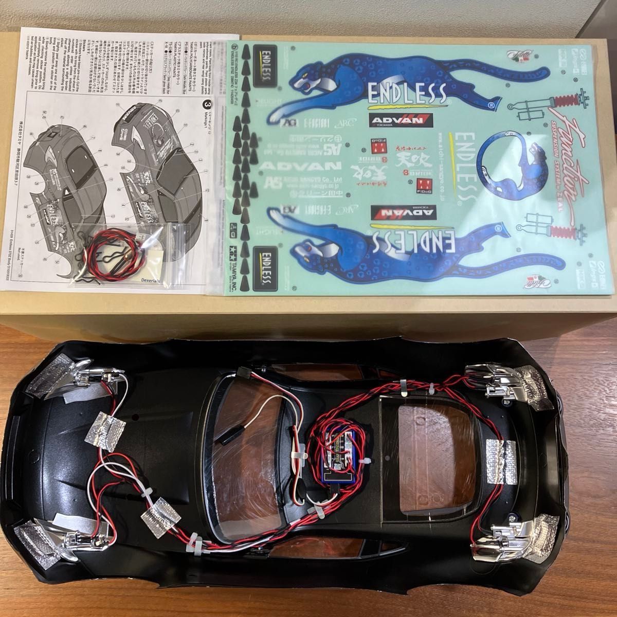 電飾付 SP 1428 ENDLESS Z34 フェアレディZ スペアボディセット 電飾付 SP 1428 ENDLESS Z34 フェアレディZ スペアボディセット