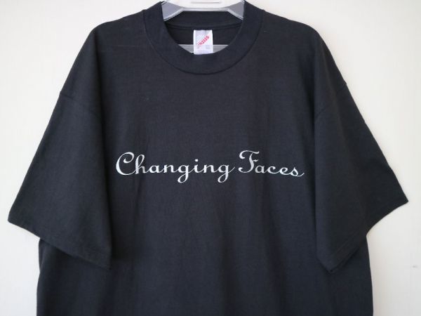 1994年女性R&Bグループ Changing Faces チェンジング・フェイシス ビンテージ プロモ Tシャツ/ Heavy D ヘヴィ D ニュージャックスウィング_画像1