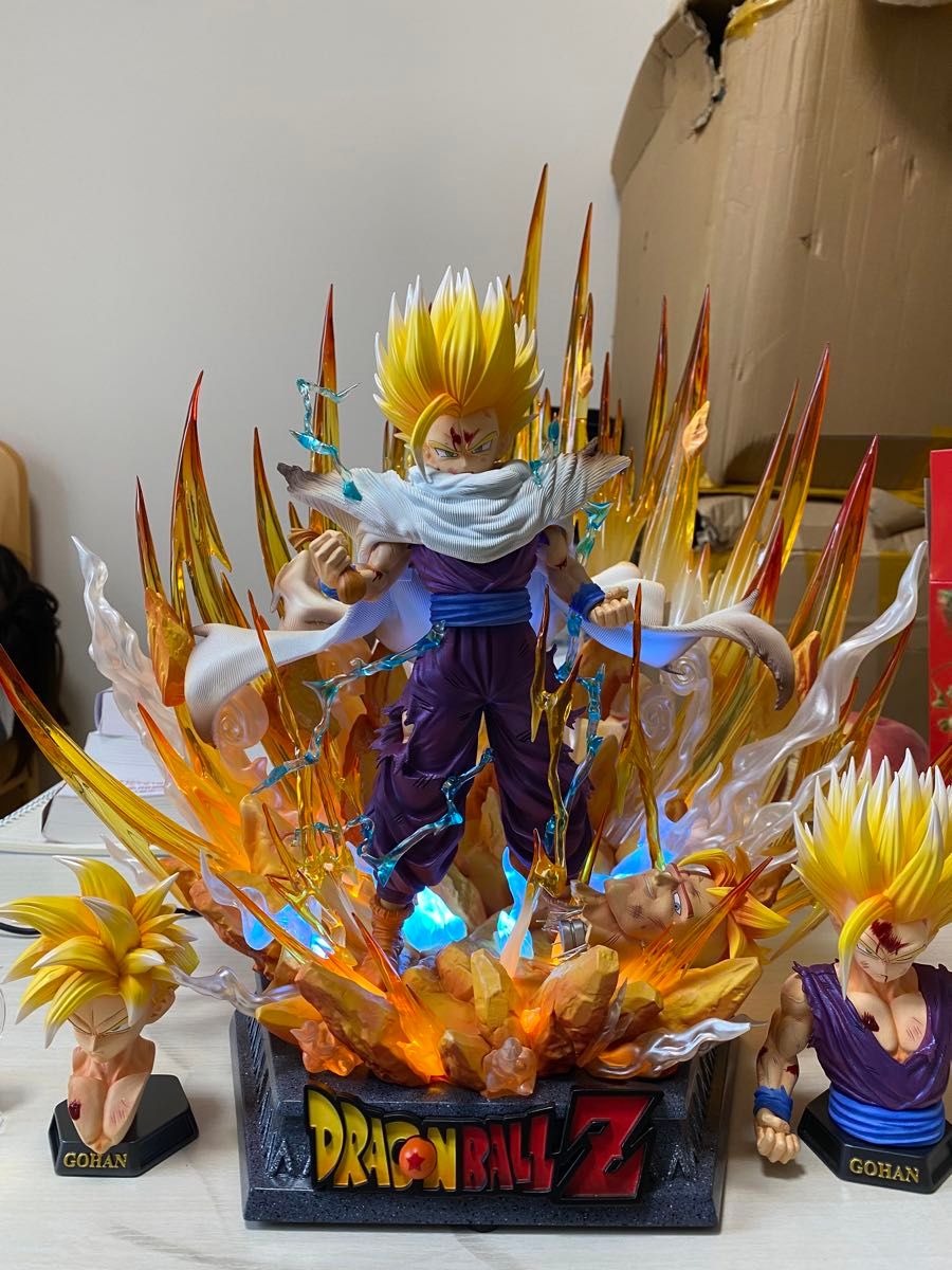 ドラゴンボール 孫悟飯 1/6 ガレージキット フィギュア 完成品 ドラゴンボール 孫悟飯 1/6 ガレージキット フィギュア 完成品