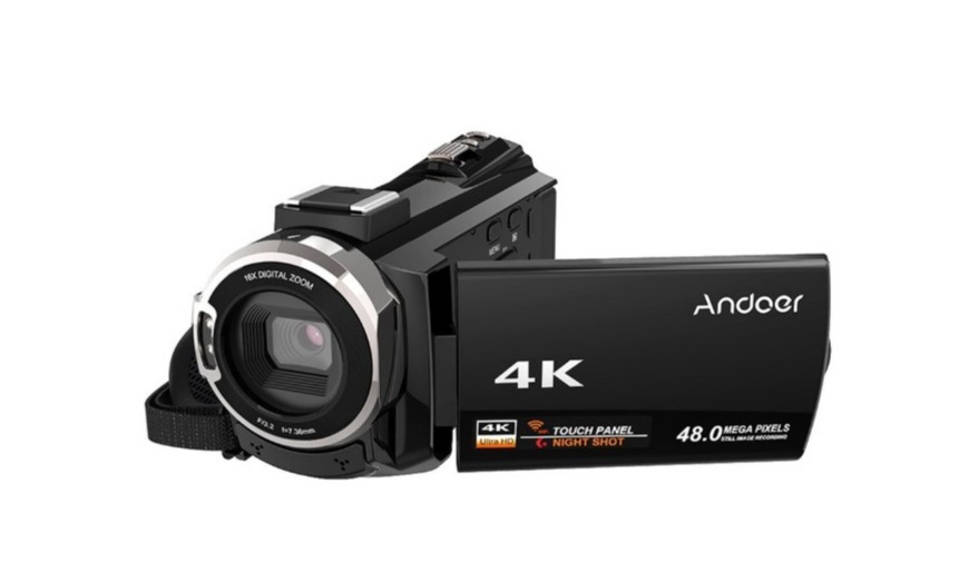 驚きの値段 Andoer 3インチ フルHD 1080P WiFi 48MP ビデオカメラ 4K デジタル HDV-534K - その他 -  labelians.fr