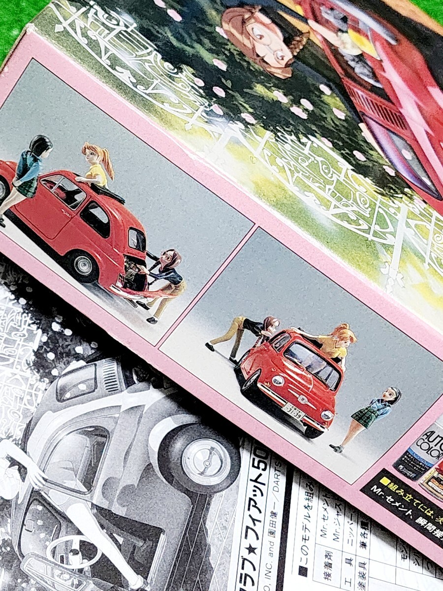 Euro Lovers Club Fiat500 園田健一セレクション プラモデル 1 Euro Lovers Club Fiat500 園田健一セレクション プラモデル 1