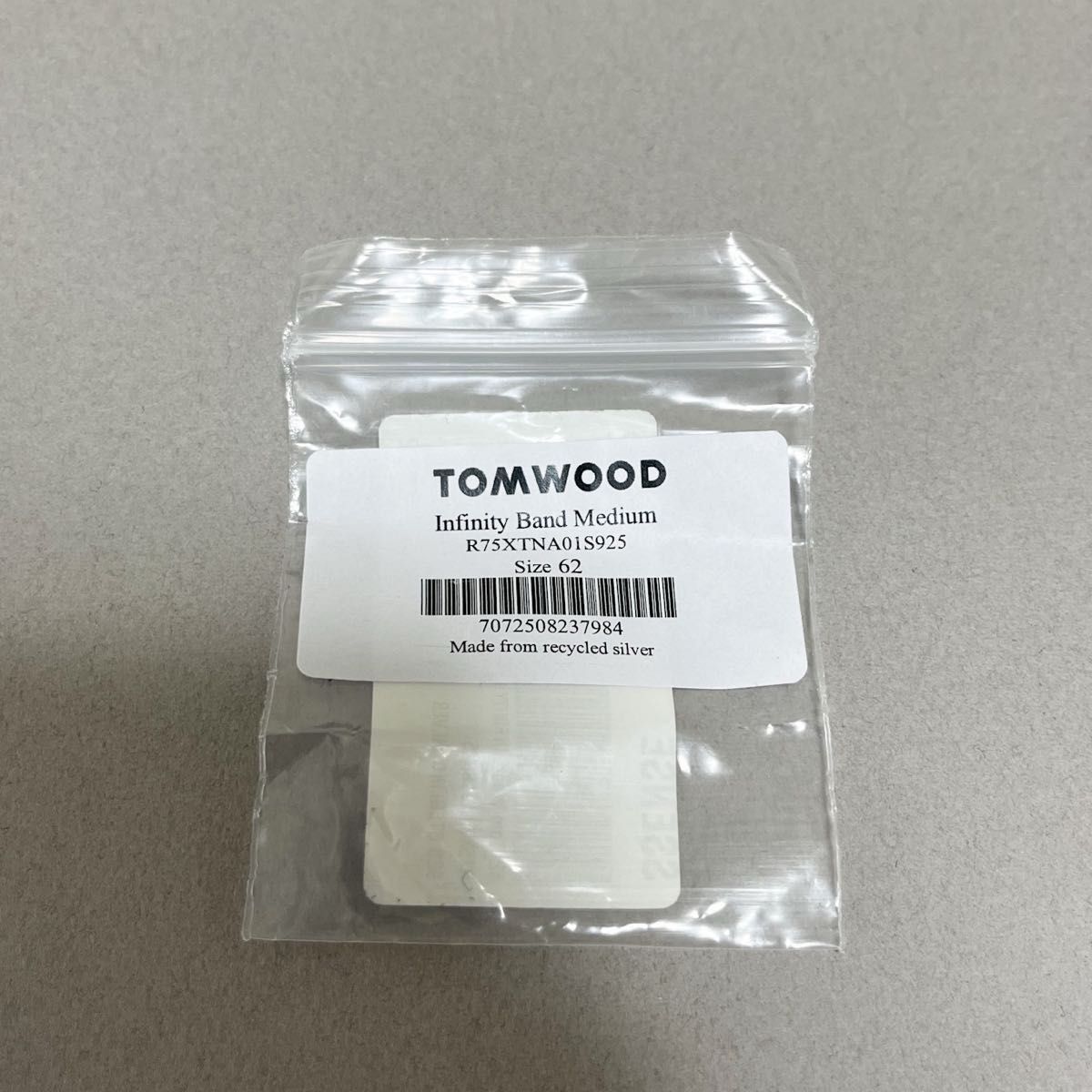 TOM WOOD Infinity Band Medium 62(21号)|Yahoo!フリマ(旧 TOM WOOD Infinity Band Medium 62(21号)|Yahoo!フリマ(旧