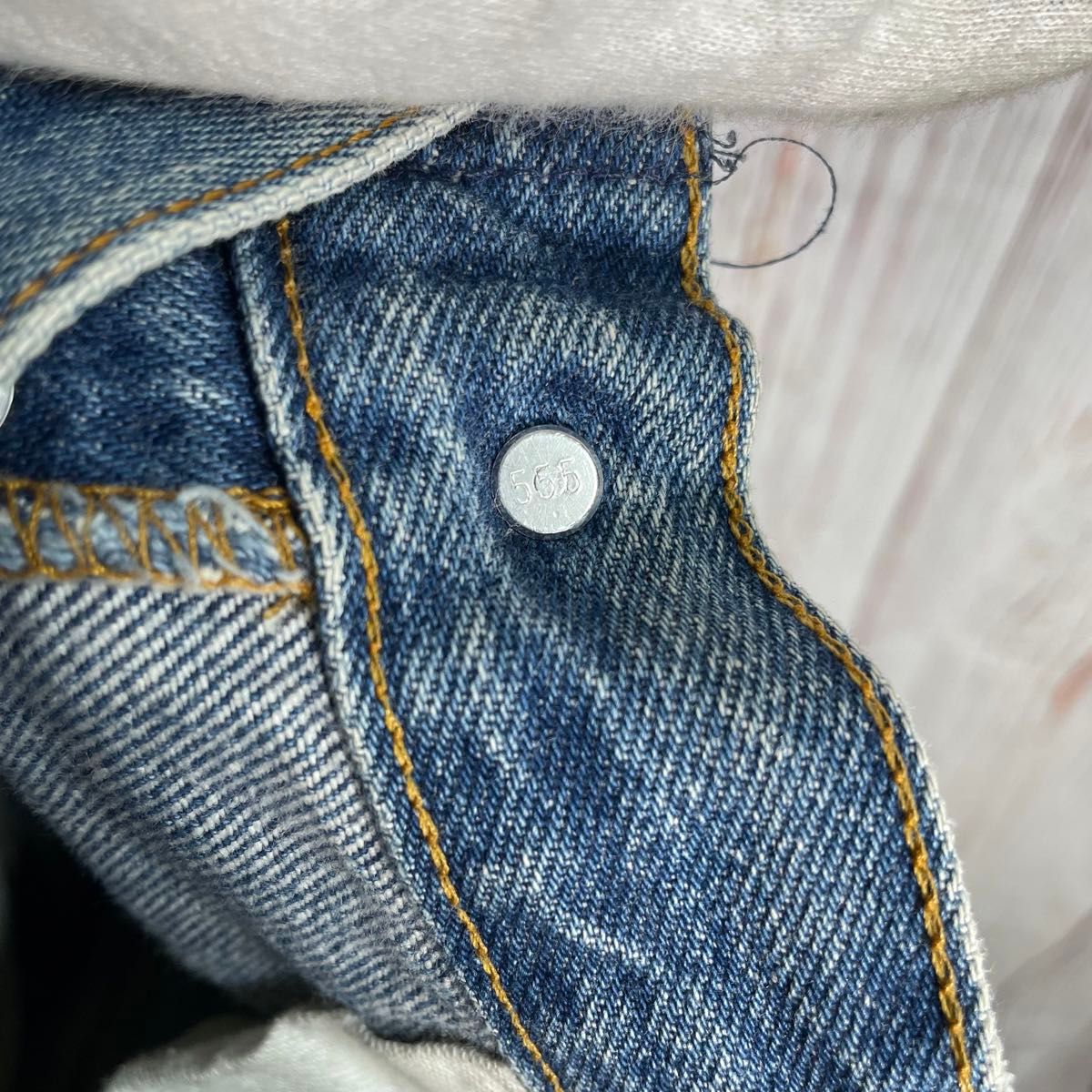 希少】LEVI'S リーバイス デニム バレンシア 501XX ボタン裏555 希少】LEVI'S リーバイス デニム バレンシア 501XX ボタン裏555