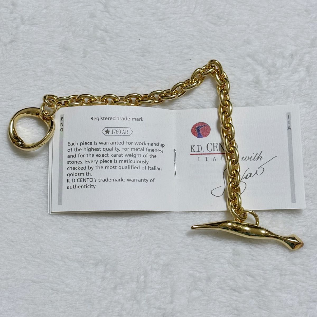 14K ITALYブレスレット 585金 14金 黄金 ゴールド イタリア製 14K ITALYブレスレット 585金 14金 黄金 ゴールド イタリア製