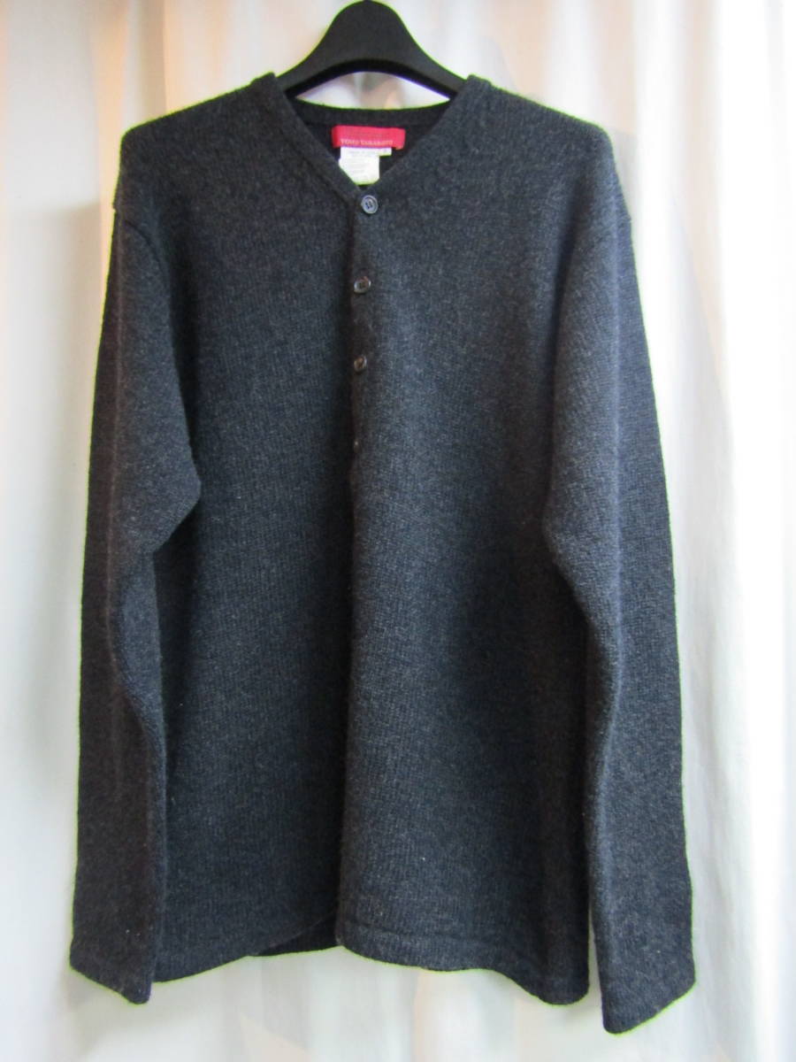 新作人気 yamamoto yohji 赤タグ men for Y's グレー MV-K60-144